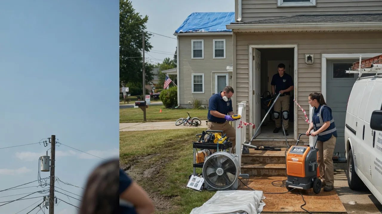 Water Damage Repair in South Bloomingville, OH near me